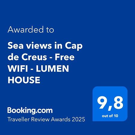 Sea Views In Cap De Creus - Free Wifi - Lumen House Vila El Port De La Selva Exterior foto